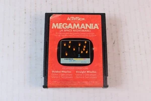 Megamania (Atari 2600, 1982) Autentica, solo cartuccia gioco, testata/funzionante - Foto 1 di 6