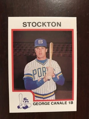 1987 Procards #256 - George Canale - Stockton Ports - Image 1 of 2