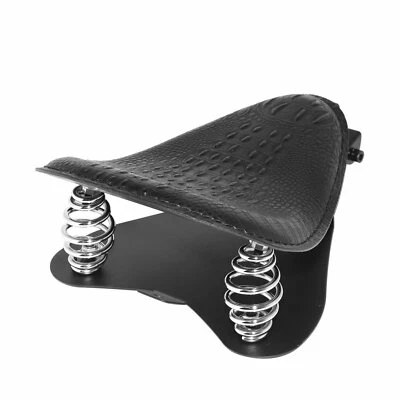 Motorcycle Spring Solo Seat W/ Base For Harley Davidson Heritage Springer Fatboy Foto 1 de 4