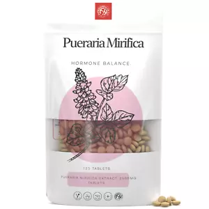 Pueraria Mirifica 2500mg Tabletten - Brustvergrößerung - Hormone - Wechseljahre - Bild 1 von 9