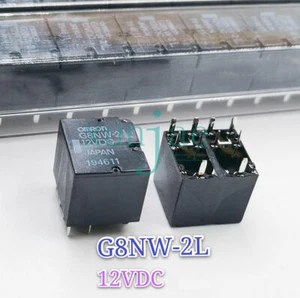 Relé automotriz 10 piezas Omron 10 pines relés g8nw-2l 12vdc nuevo - Imagen 1 de 1