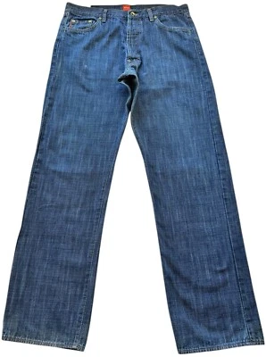 Hugo Boss Orange Label Jeans Mens size 36 Blue Button Fly - Image 1 of 4