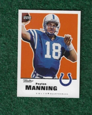 PEYTON MANNING - NFL HOF - 1999 UPPER DECK RETRO BASE CARD #63 - COLTS - BRONCOS - Image 1 of 2