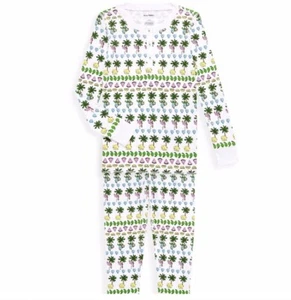 Roberta Roller Rabbit Palm Print Kids Pajama Set Sz 6 $78 - WORN ONCE! - Picture 1 of 1