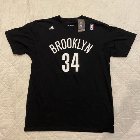 Adidas NBA NY Brooklyn Nets #34 Truth Paul Pierce the go-to Tee Large nwt Cover