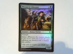 Foil Menagerie Liberator	 Conspiracy: Take the - Magic the Gathering Mtg - Green - Picture 1 of 1