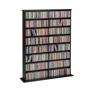 Prepac Media Storage Functional - Stylish RTA Home Furniture Black - Picture 1 of 12