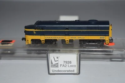 N Scale Life-Like Chesapeake & Ohio FA2 Diesel Locomotive 908 C50826 - Image 1 of 3