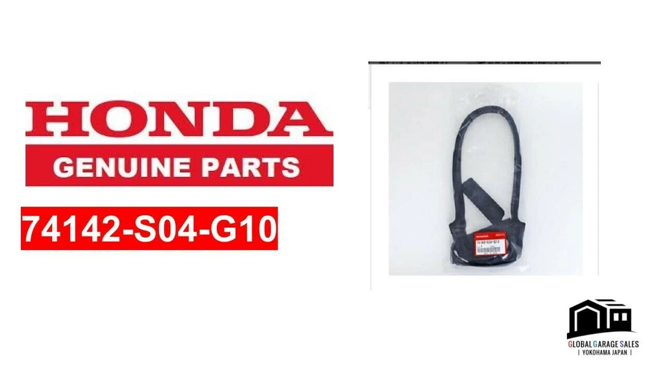 HONDA Rubber Hood Seal Genuine CIVIC SEAL BONNET HOOD 74142-S04-G10