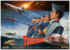 Lithographie Thunderbirds de Gerry Anderson par Henrik Sahlstrom édition limitée