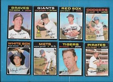 1971 OPC 71 O PEE CHEE TOPPS MLB BASEBALL CARD 133-263 SEE LIST 
