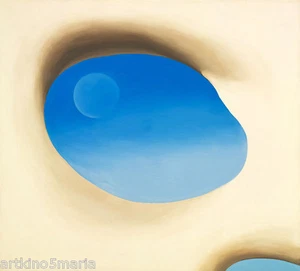 GEORGIA O'KEEFFE PELVIS IV GICLEE PRINT FINE CANVAS - Picture 1 of 5