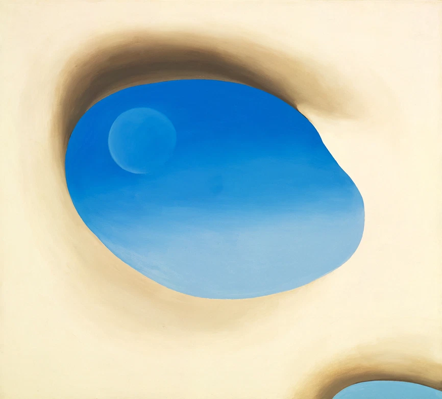 GEORGIA O'KEEFFE PELVIS IV GICLEE PRINT FINE CANVAS - Image 1 of 1