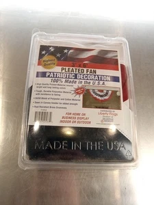 Bandera de abanico de polialgodón americano de diseño de temporada 3 x 6 pies FAN3 - Imagen 1 de 2