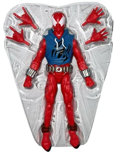 Marvel Legends SCARLET SPIDER 6" Figura Spider-Clone! Ben Reilly animato retrò - Foto 1 di 10