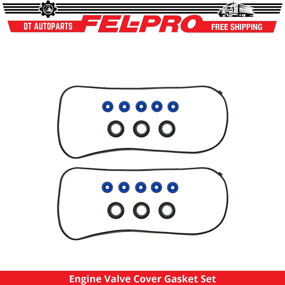 For 1997-1999, 2001-2003 Acura CL Engine Valve Cover Gasket Set Fel-Pro - Image 1 of 1