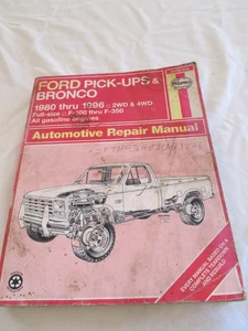Haynes Repair Manual 36058 (880) Ford Pick-Ups Bronco 1980 Thru 1996 - Picture 1 of 13