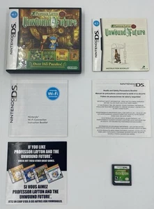 CIB Professor Layton and the Unwound Future Nintendo DS NDS 2DS 3DS - Picture 1 of 6