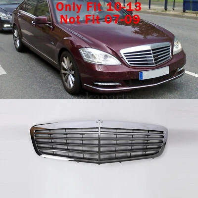Fit For Mercedes-Benz Grille S-Class Fit For W221 S550 S600 S65 S63 Oniy 10-13 Foto 1 de 4