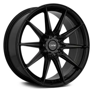DRW D19 Wheel 18x8 (38, 5x112, 73.1) Black Single Rim - Picture 1 of 10