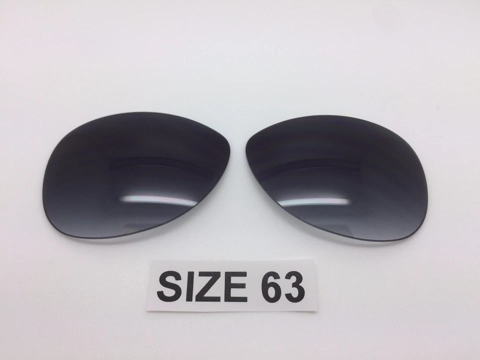 Custom Rayban RB 3293 SIZE 63 Sunglass Replacement Lenses Grey Gradient New! - Image 1 of 1
