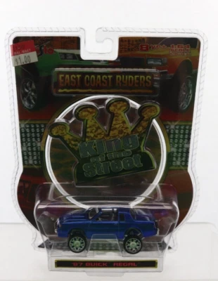 Maisto East Coaste Ryders 87 Buick Regal King of the Street Blue Donk Dubs Nuevo en Paquete Foto 1 de 4