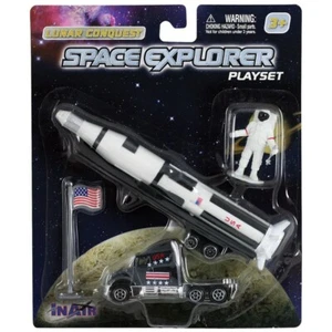 Space Explorer - Saturn V Rocket Playset - 4-piece Set - Picture 1 of 2