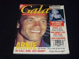 1994 GALA MAGAZINE - ARNOLD SCHWARZENEGGER COVER - PREMIER ISSUE - E 16887 - Picture 1 of 2