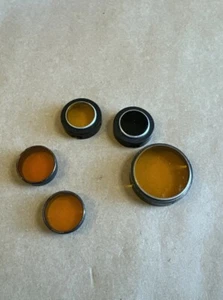 USSR Light Filters - Set Of 5 - Picture 1 of 7