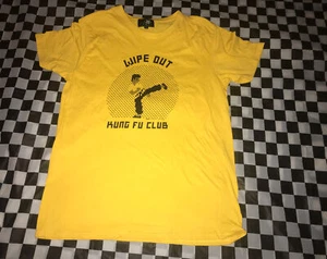 Invader,Space Invader, Kung-Fu Club, T-Shirt -Yellow Med HK Show2015 Rare Size S - Picture 1 of 9