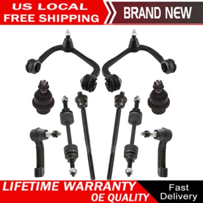 10Pcs 4x4 For 2009 2010 2011 2012 2013 2014 Ford F-150 Front Control Arms Tierod - Image 1 of 4
