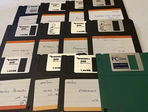 Floppy Disk 3.5 2HD Floppy Disk - 1.44Mb Sold as Untested 12 Disks - Afbeelding 1 van 5