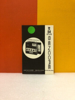 Sencore TC154 Mighty Mite Tube Checker Service Manual - Image 1 of 2