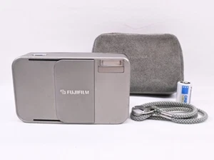Fujifilm Fuji Cardia Mini Tiara Point & Shoot 35mm Film Camera w/Case, Strap #2 - Picture 1 of 13