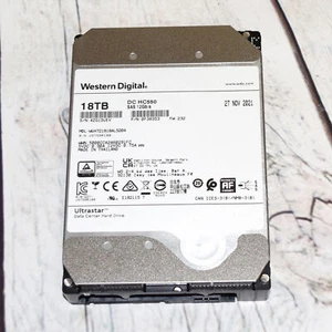 Western Digital WD 18T Internal Hard Drive WUH721818AL5204 DC H550 Free Shipping - Afbeelding 1 van 2