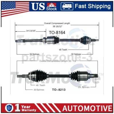 Переднее шарнирное соединение оси CV TrakMotive для Toyota Avalon 2012 2010 2009 годов выпуска - Изображение 1 из 3