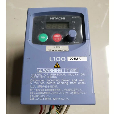 1PCS USED Hitachi inverter L100-004LFR L100-004LFR FAST SHIP - Image 1 of 4