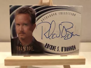 Farscape Autograph Card A5 Rockne S. O’Bannon (Season 1, 2000) Mint Condition - Picture 1 of 2