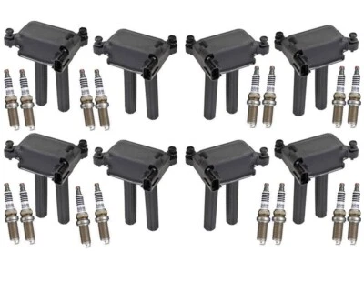 Ignition Coils and Spark Plugs Fits Ram 1500 2011-2014 2500 & 3500 11-13 5.7L - Image 1 of 4
