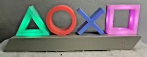 Sony Playstation Icons LED Gaming Leuchtschild 3 Modi Paladone getestet funktioniert - Bild 1 von 7