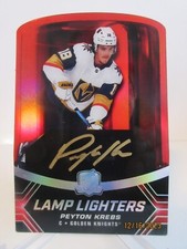 2020-21 THE CUP DIE-CUT LAMP LIGHTERS GOLD AUTO PEYTON KREBS RC