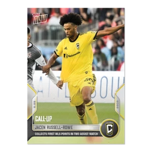 2022 TOPPS NOW MLS #110 JACEN RUSSELL-ROWE FIRST MLS POINTS WITH 2 ASSISTS - Picture 1 of 2