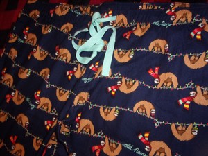 Old Navy Christmas Blue Sleepwear 