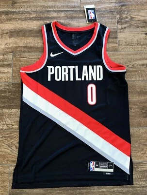 NIKE Portland Trailblazers Damian Lillard - Icon Edition Jersey - NWT MENS M 44 - Image 1 of 4