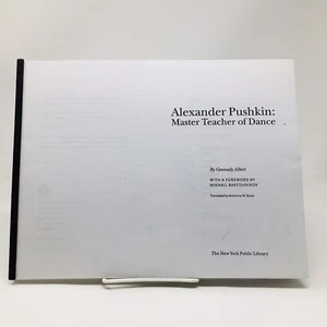 Galley Alexander Pushkin Biography Master Teacher of Dance Gennady Albert Ballet - Imagen 1 de 8