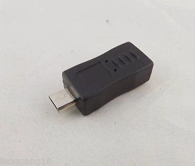 Micro USB 5 Pin Male Plug To Female Jack Extension Converter Adapter Connector - Image 1 of 4