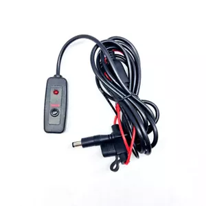 ON/OFF Switch Cable For Car Motorcycle Glow Accent Neon Strip LED Rock Light 12V - Picture 1 of 7
