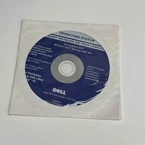 Dell Reinstallation DVD CD for Windows Vista Business 32-Bit 2008 SP1 - Picture 1 of 4