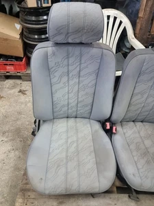 Mercedes E-Klasse W210 Beifahrersitz rechts Innenausstattung Stoff Grau N2706 - Bild 1 von 6