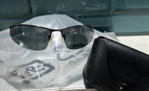 Ray Ban RB3196 004/71 63[]15 125 Gun Metal RANDLOSE FLEXIBLE SCHARNIERE WICKELN SONNENBRILLE - Bild 1 von 15